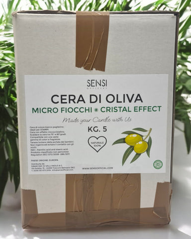 CERA DI OLIVA M/FIOCCHI CRISTAL EFFECT X STAMPI KG 5