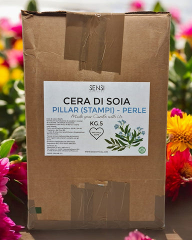 CERA DI SOIA IN PERLE X STAMPI KG 5