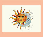 IVORY SUN & MOON PLACEMAT 45X32,5 cm + NAPKIN HOLDER